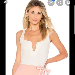 Superdown Square Neck Bodysuit